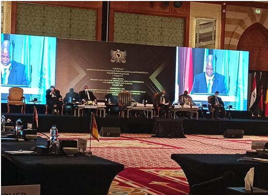 مشاركة المحكمة العليا في اجتماع القاهرة الخامس رفيع المستوى لرؤساء المحاكم الدستورية والمحاكم العليا والمجالس الدستورية الإفريقية.